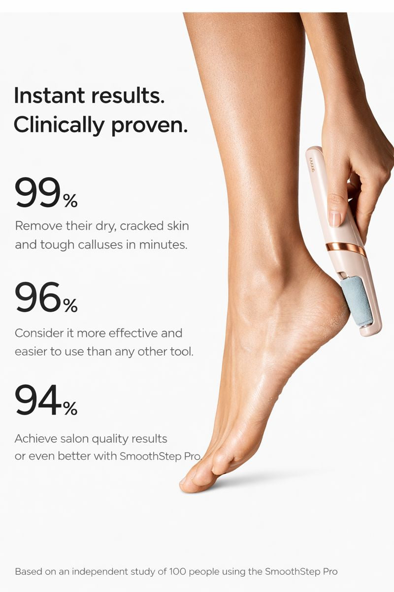 SmoothStep Pro Electric Callus Remover